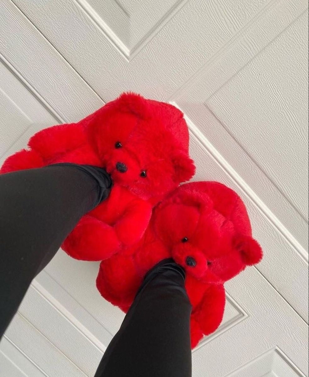 Teddy Bear Slippers